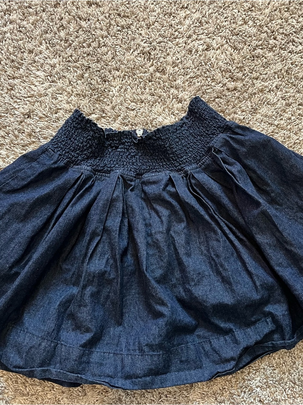 Max Rave bubble denim skirt from early / mid 2000s
